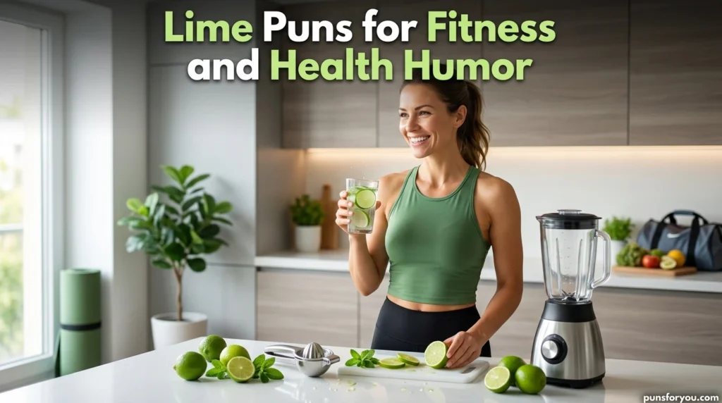 Lime Puns for Fitness and Health Humor