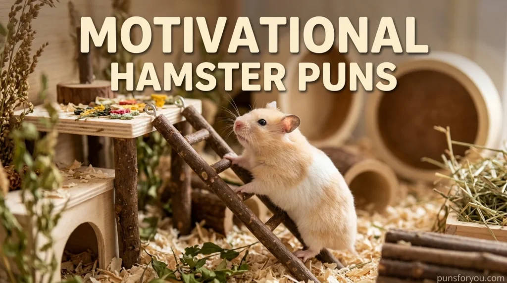 Motivational Hamster Puns