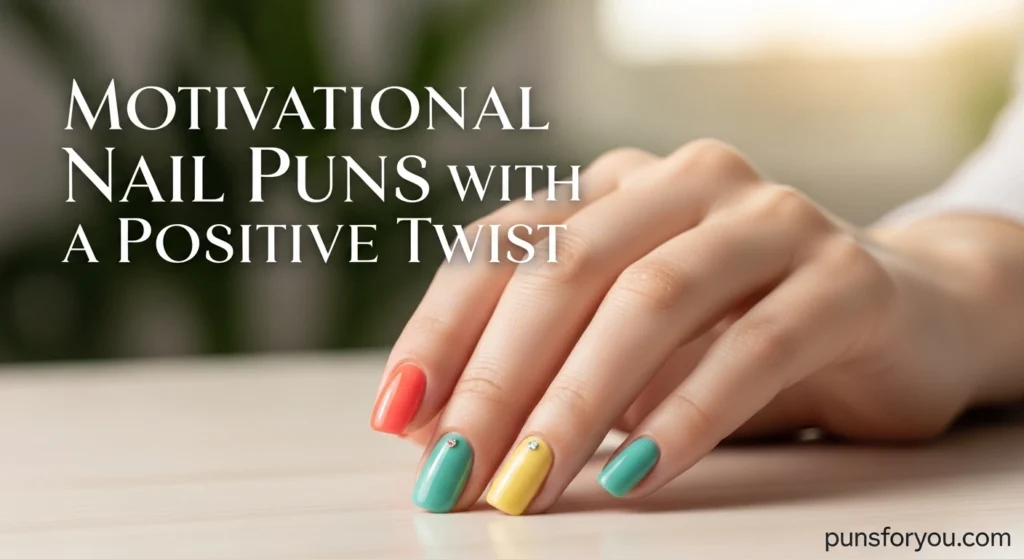 Motivational Nail Puns with a Positive Twist