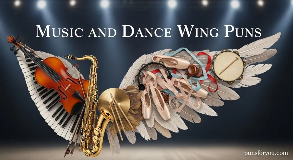 Music and Dance Wing Puns