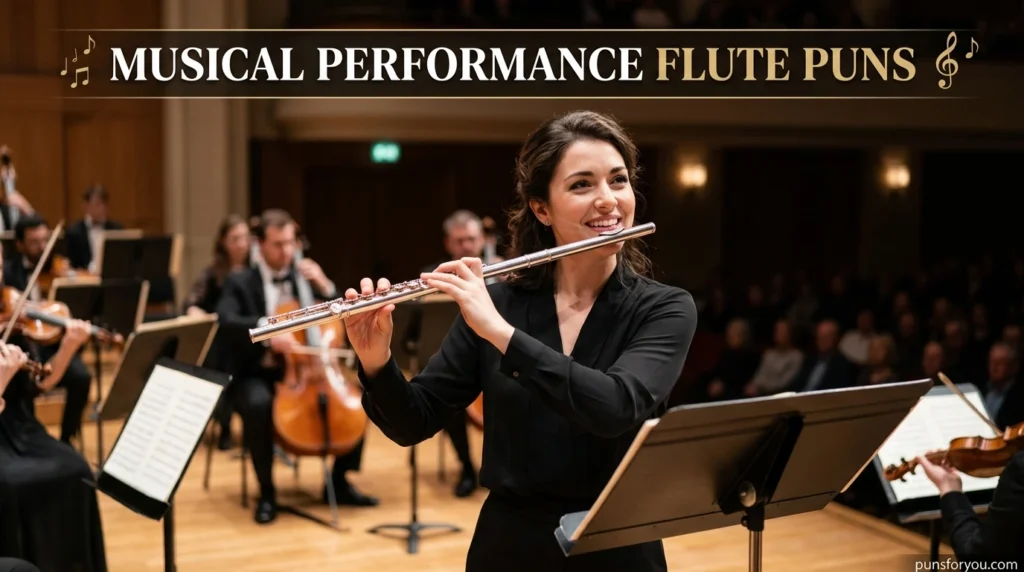 Musical Performance Flute Puns