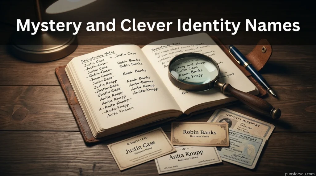 Mystery and Clever Identity Names