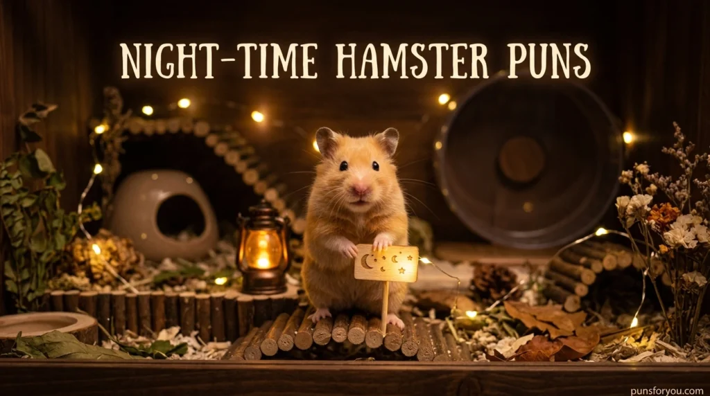 Night-Time Hamster Puns