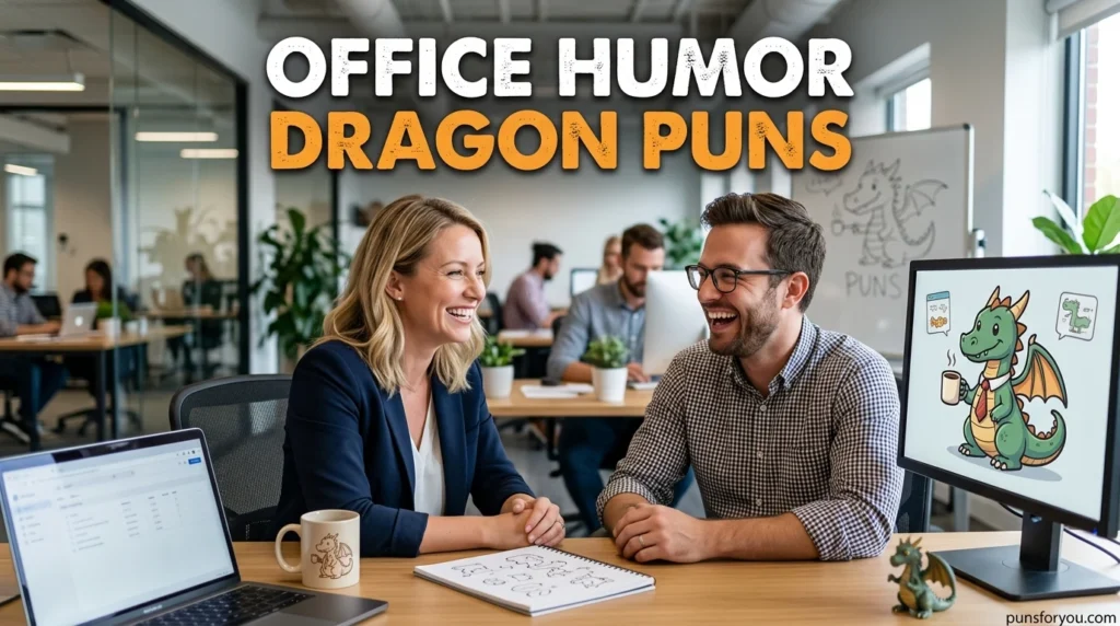 Office Humor Dragon Puns