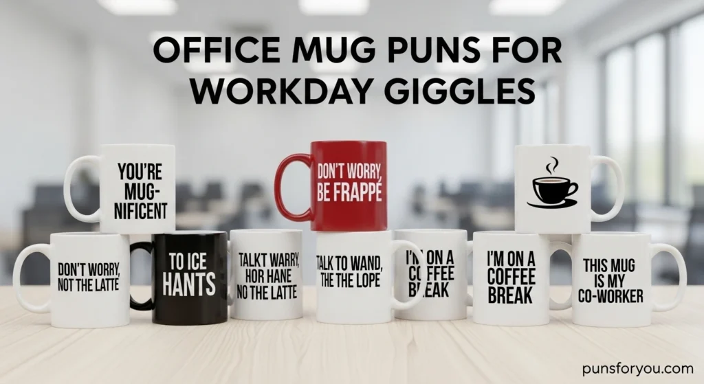 Office Mug Puns for Workday Giggles