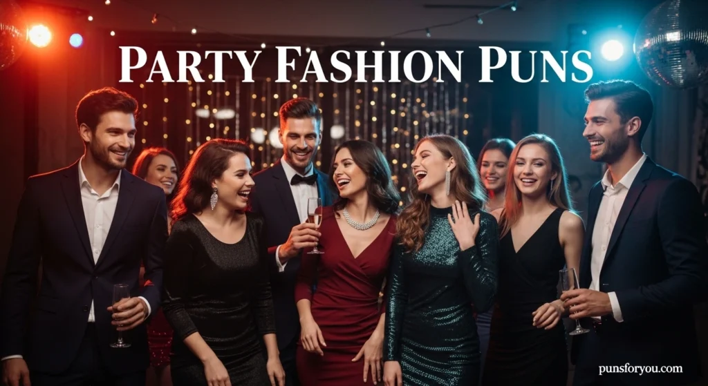 Party Fashion Puns