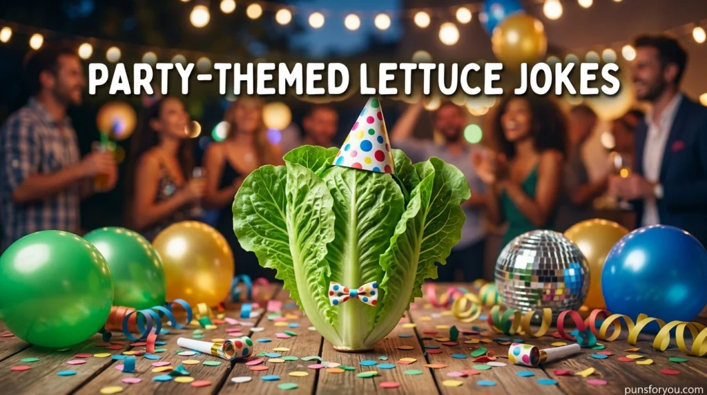 Party-Themed Lettuce Jokes