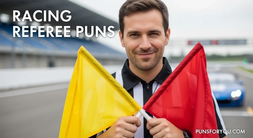 Racing Referee Puns