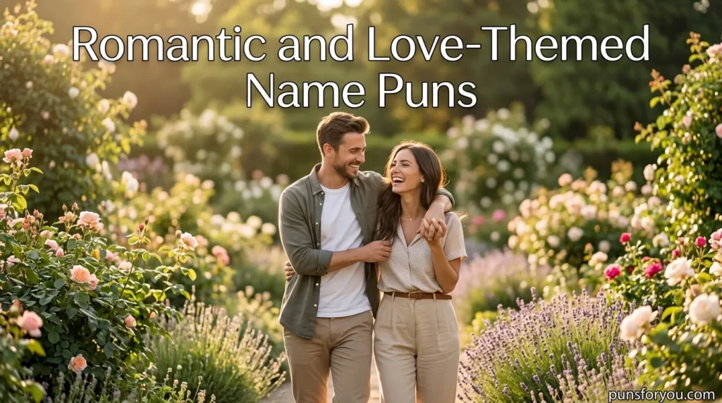 Romantic and Love-Themed Name Puns