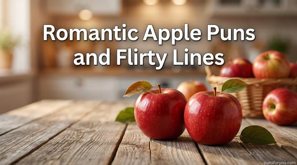 Romantic Apple Puns and Flirty Lines