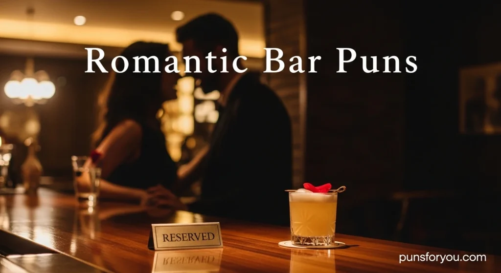 Romantic Bar Puns