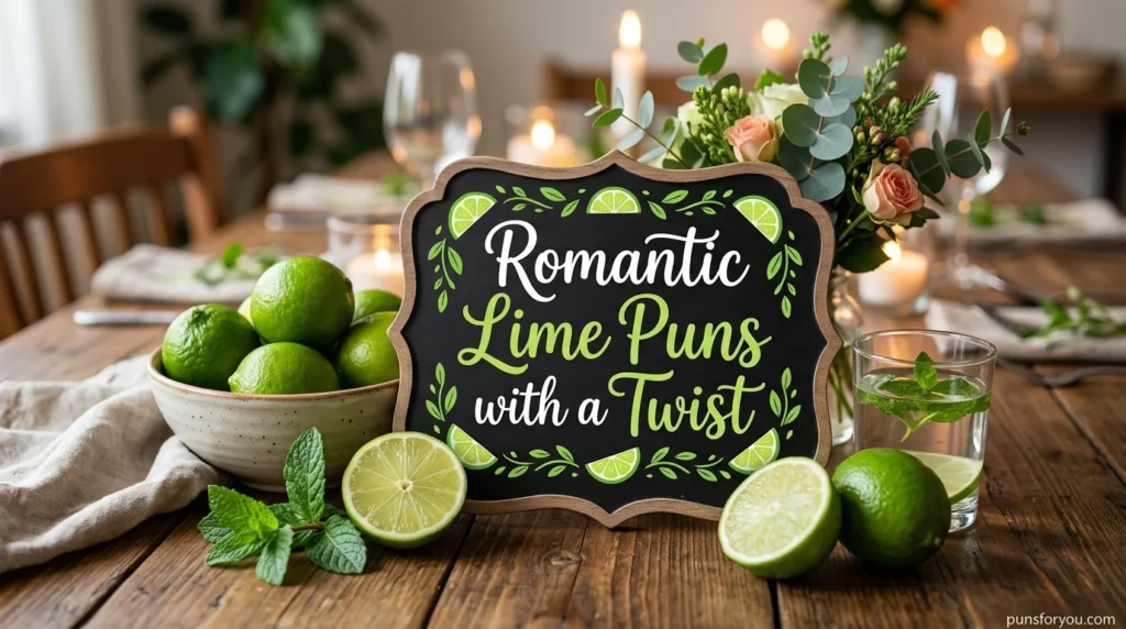 Romantic Lime Puns with a Twist