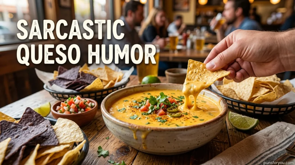 Sarcastic Queso Humor