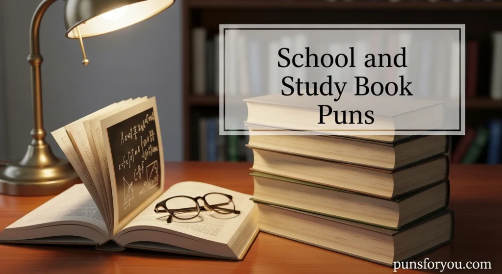 School and Study Book Puns