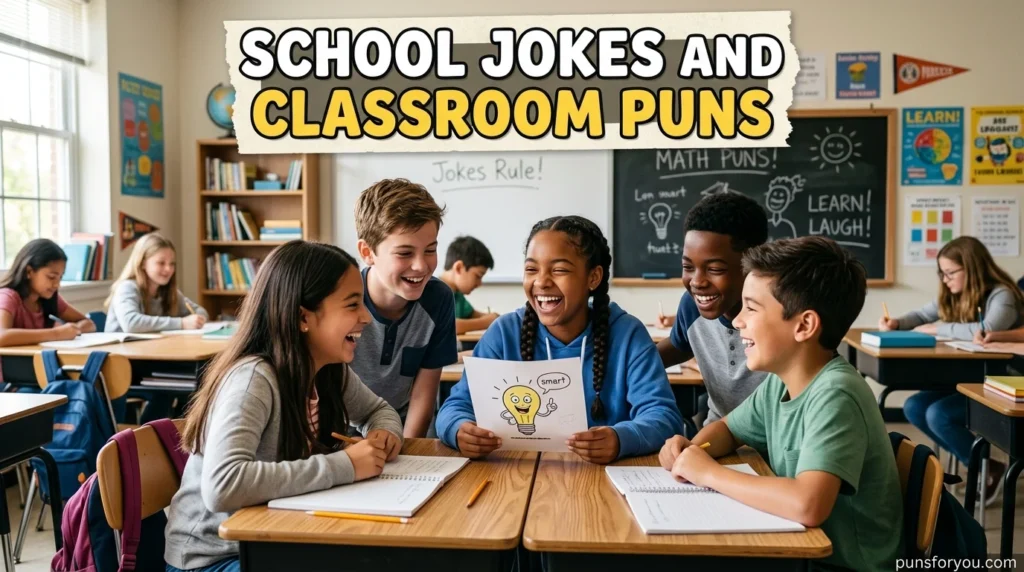 School Jokes and Classroom Puns