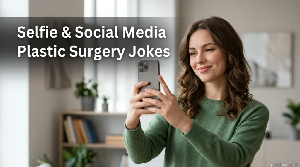 Selfie & Social Media Plastic Surgery Jokes