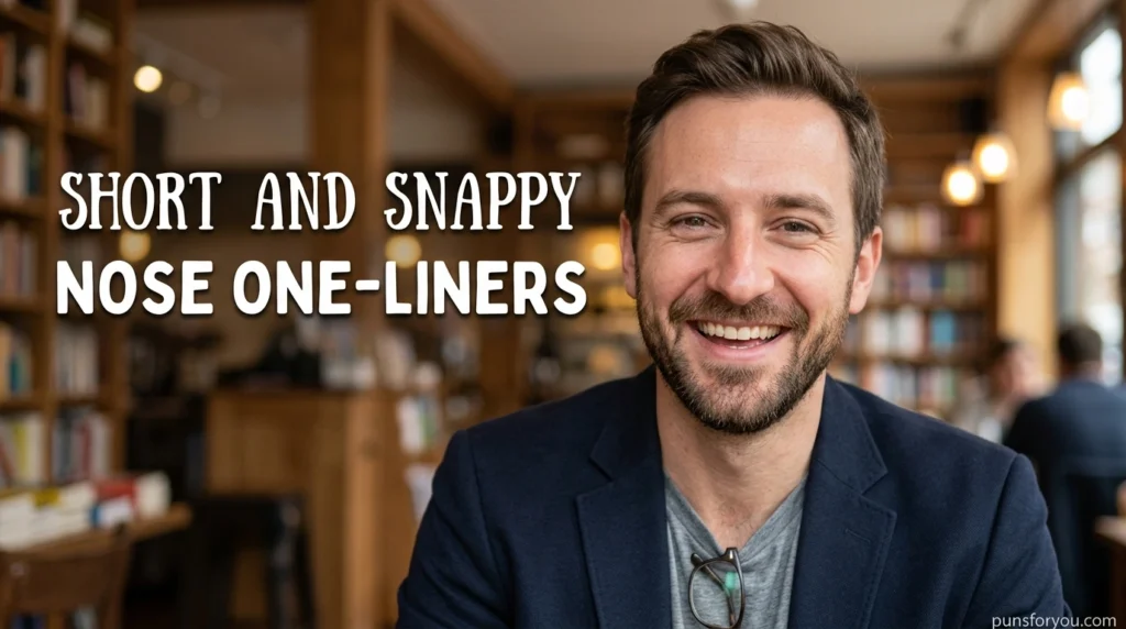 Short and Snappy Nose One-Liners