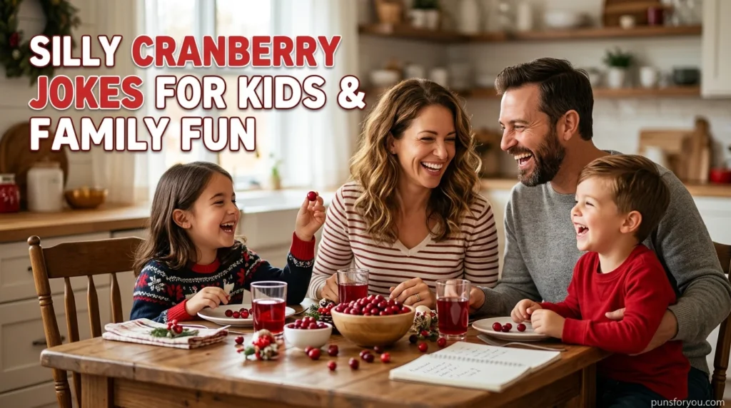 Silly Cranberry Jokes for Kids and Family Fun