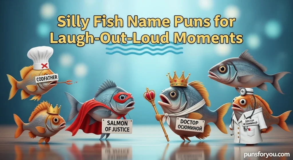 Silly Fish Name Puns for Laugh-Out-Loud Moments
