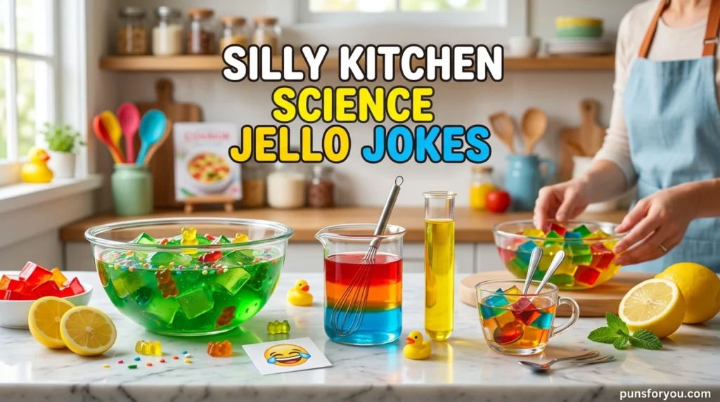 Silly Kitchen Science Jello Jokes
