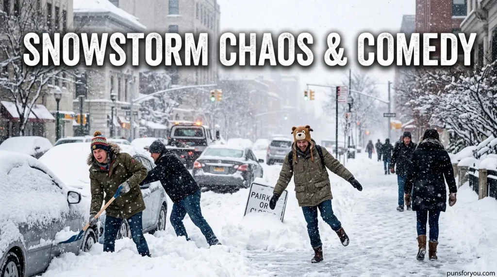 Snowstorm Chaos & Comedy