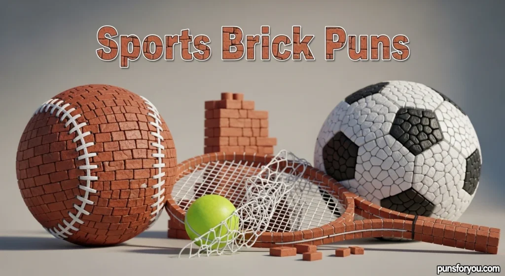 Sports Brick Puns
