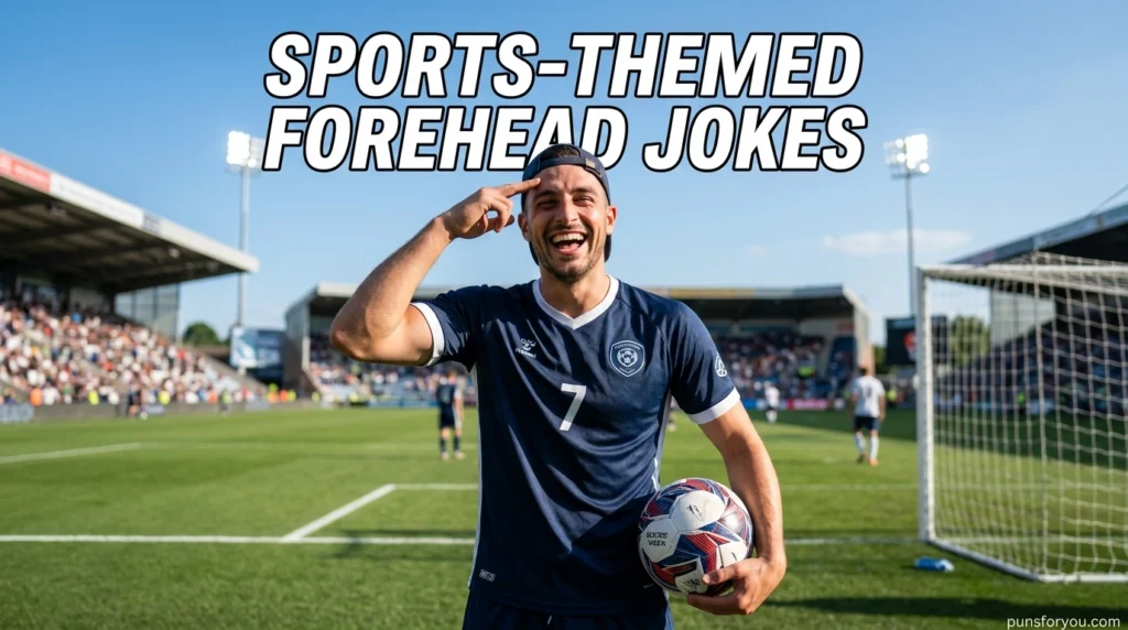 Sports-Themed Forehead Jokes