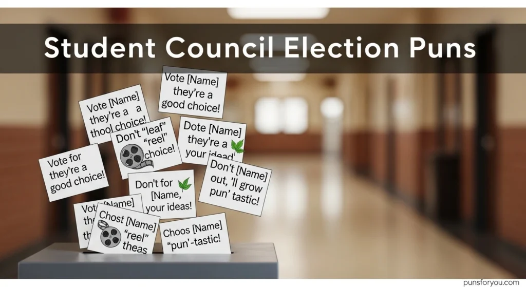 Student Council Election Puns