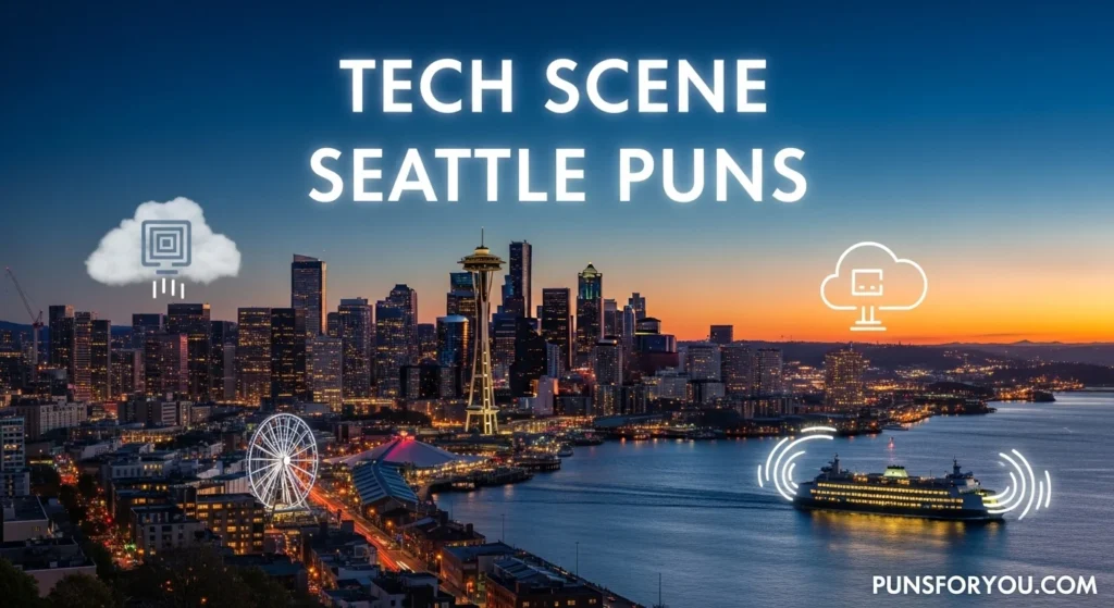 Tech Scene Seattle Puns