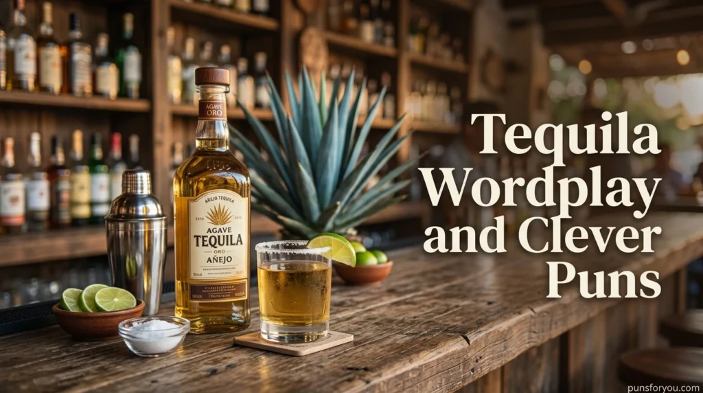 Tequila Wordplay and Clever Puns
