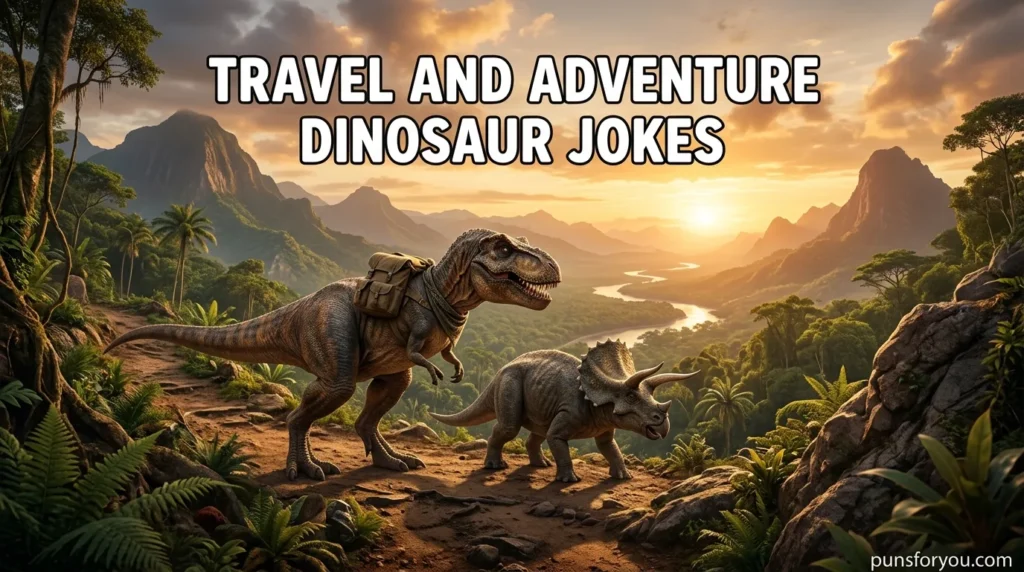 Travel and Adventure Dinosaur Jokes
