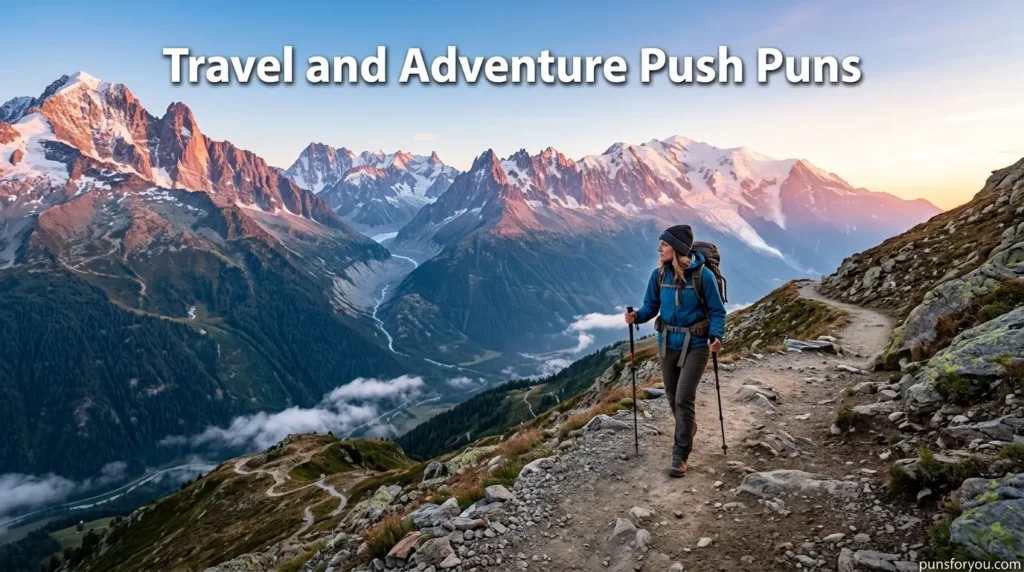 ravel and Adventure Push Puns