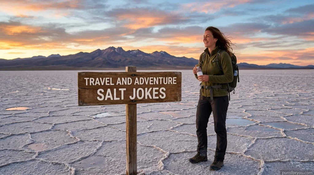 Travel and Adventure Salt Jokes