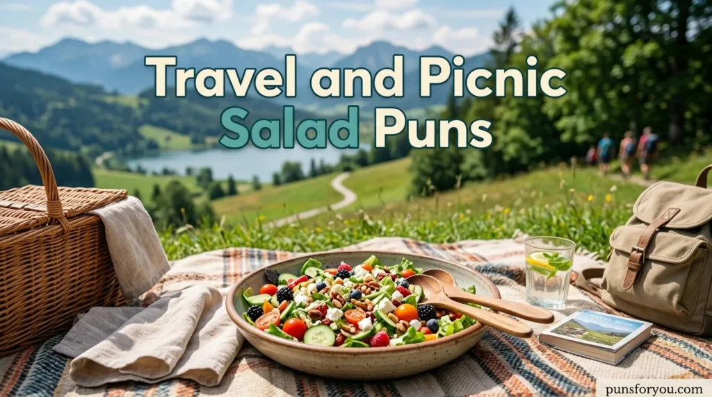 Travel and Picnic Salad Puns