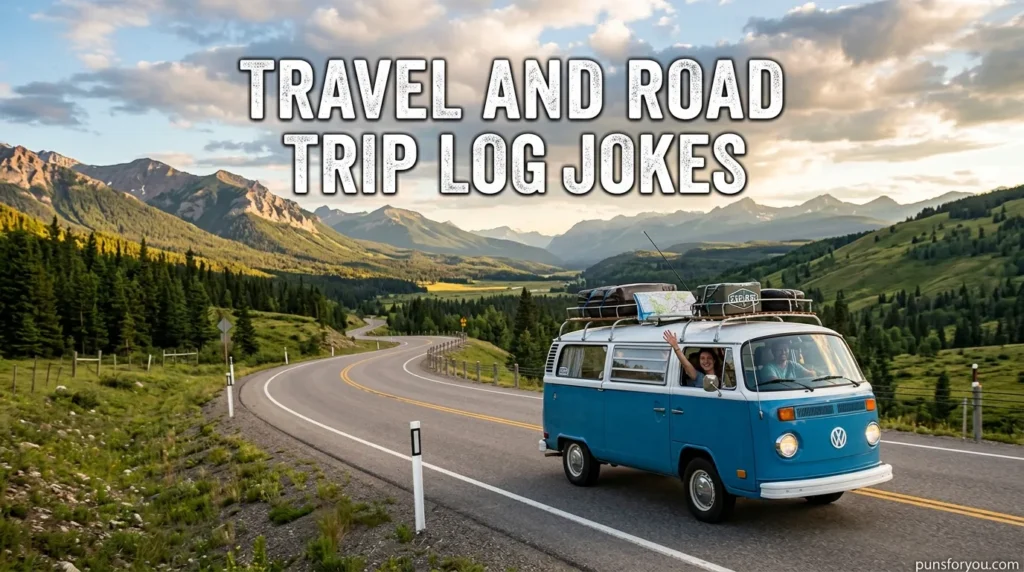 Travel and Road Trip Log Jokes