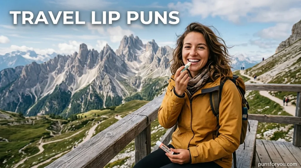 Travel Lip Puns