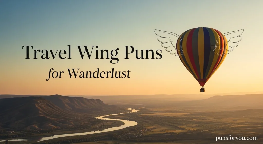 Travel Wing Puns for Wanderlust