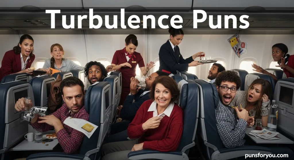 Turbulence Puns
