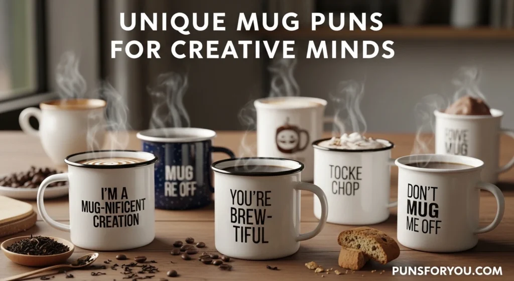 Unique Mug Puns for Creative Minds