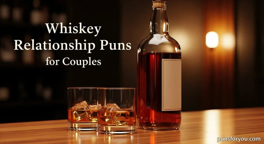 Whiskey Relationship Puns for Couples