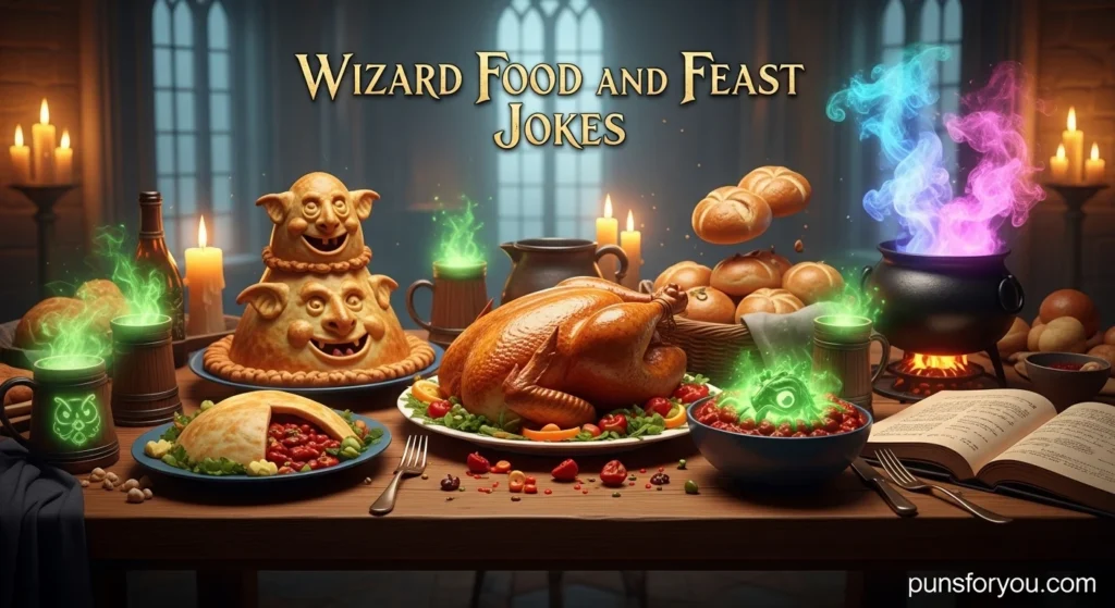 Wizard Food and Feast Jokes