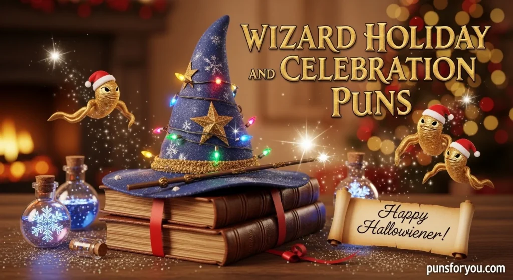 Wizard Holiday and Celebration Puns