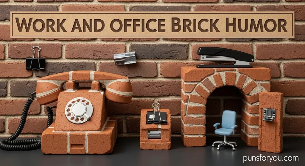 Work and Office Brick Humor