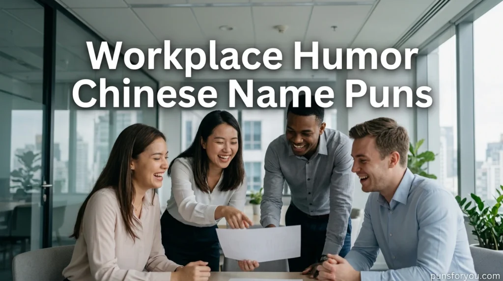 Workplace Humor Chinese Name Puns