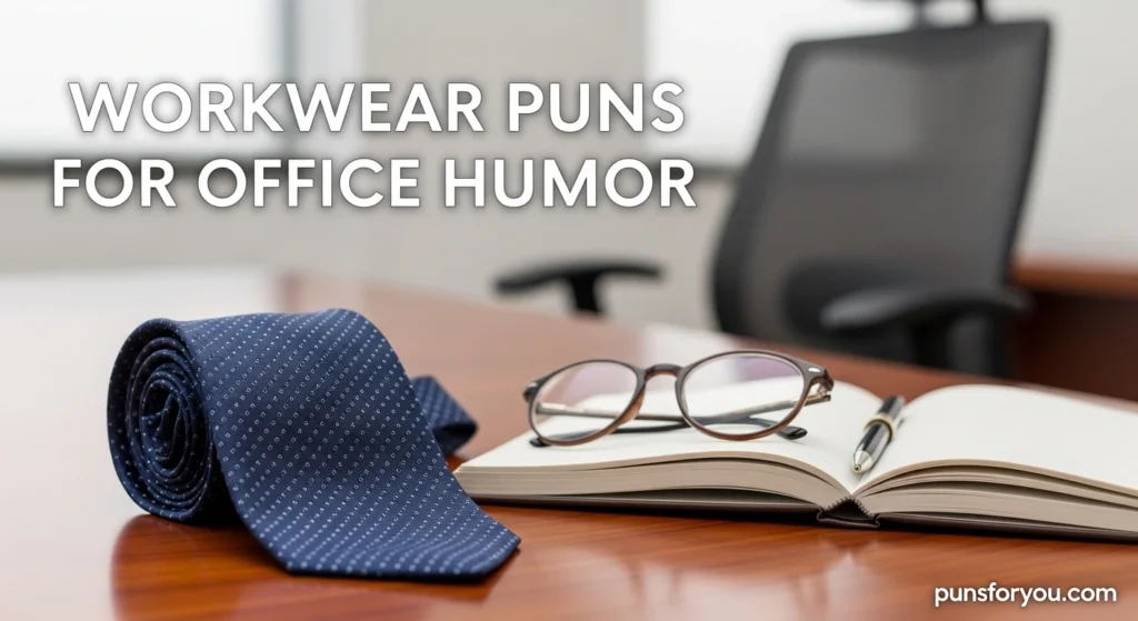 Workwear Puns for Office Humor