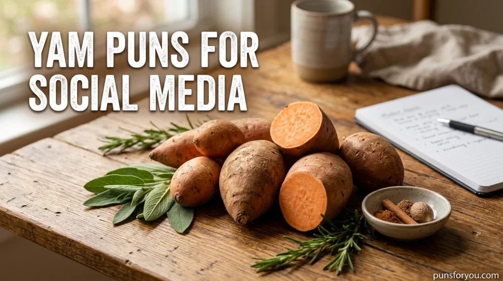 Yam Puns for Social Media