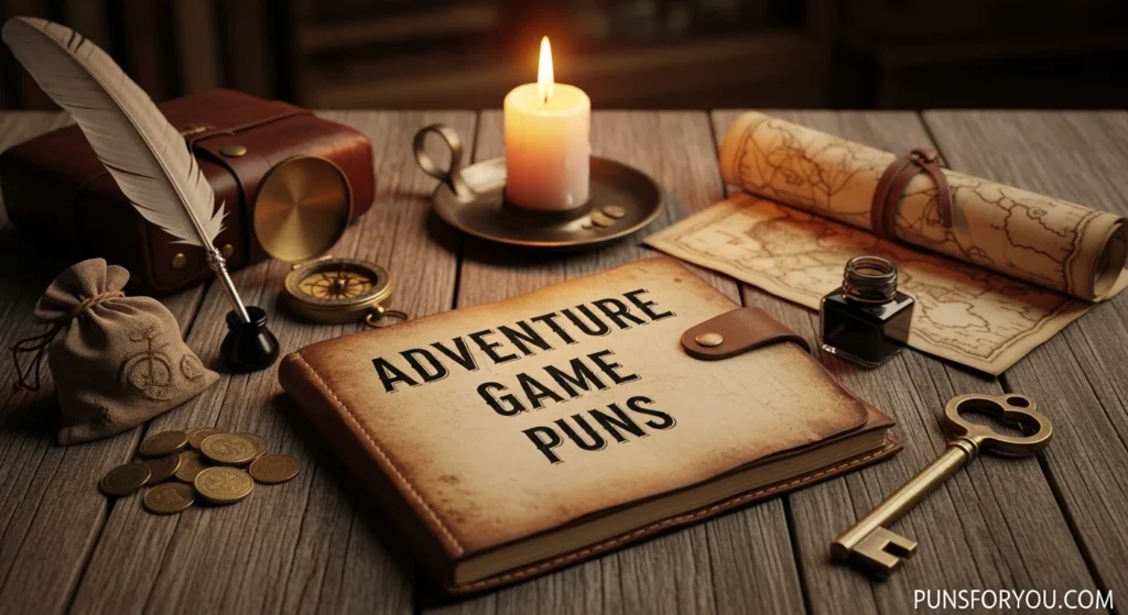 Adventure Game Puns