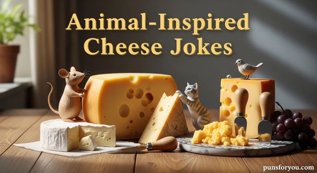 Animal-Inspired Cheese Jokes