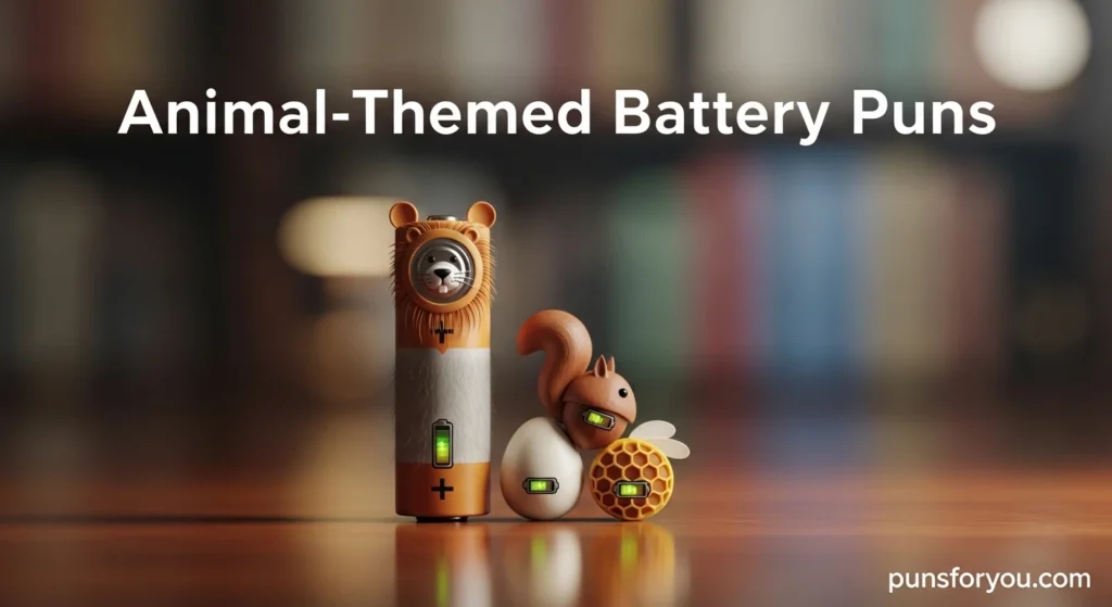 Animal-Themed Battery Puns