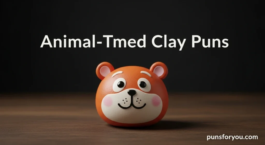 Animal-Themed Clay Puns